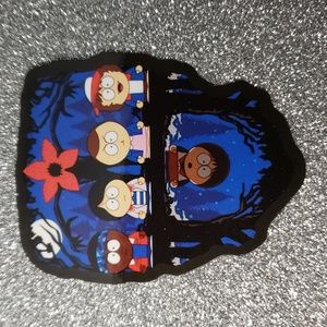 STRANGER THINGS waterproof sticker South Park Parody